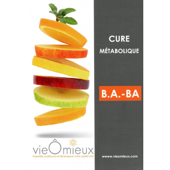 Livret B.A-BA cure métabolique (Prix pour 10 livrets - Frais d'expédition inclus)